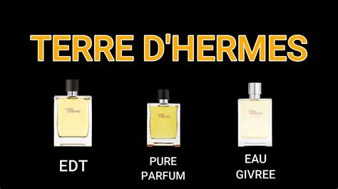 terre d'hermes parfum vs edp